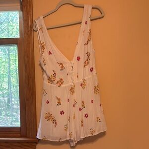 Floral romper